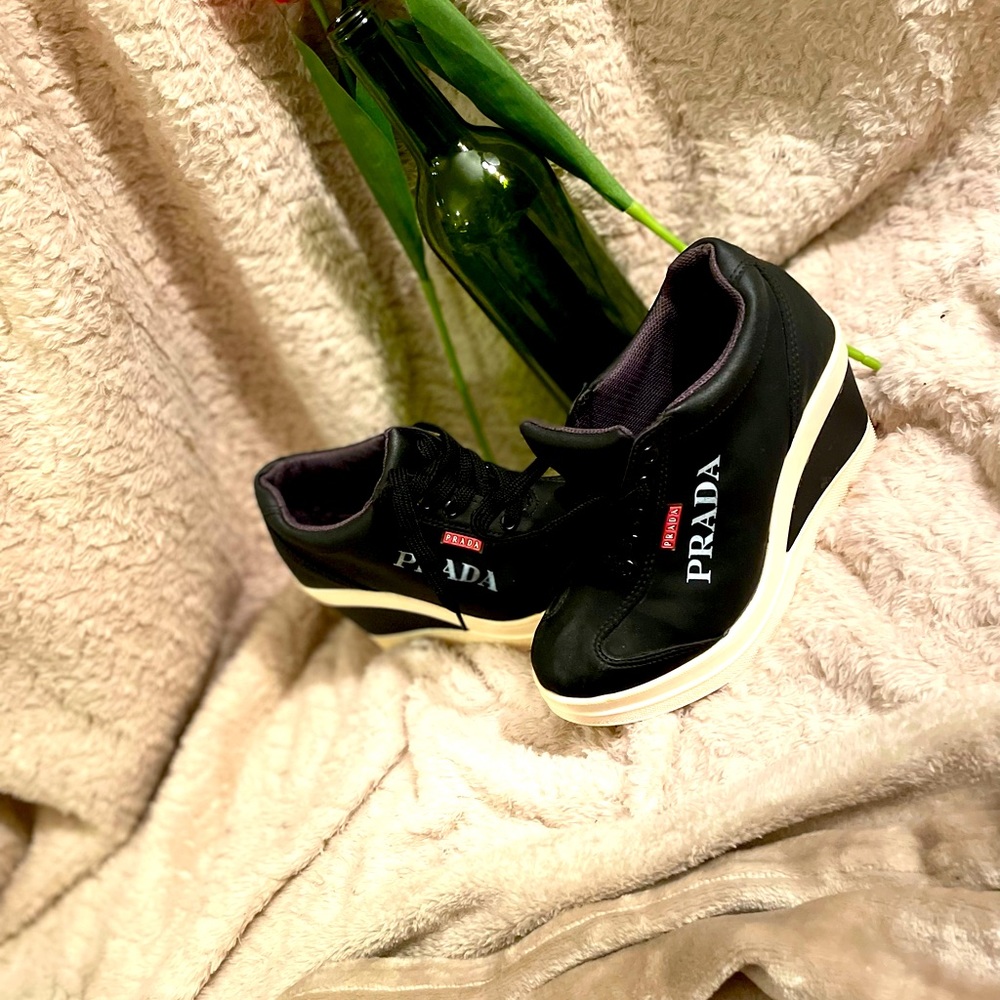 Authentic Prada wedges